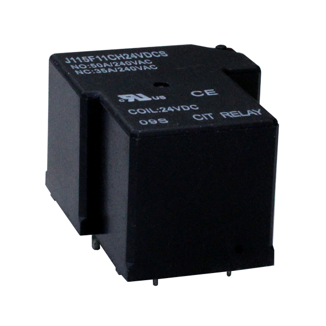 J115F11CH24VDCSH1.5U CIT Relay and Switch  Power Relays Over 2 Amps